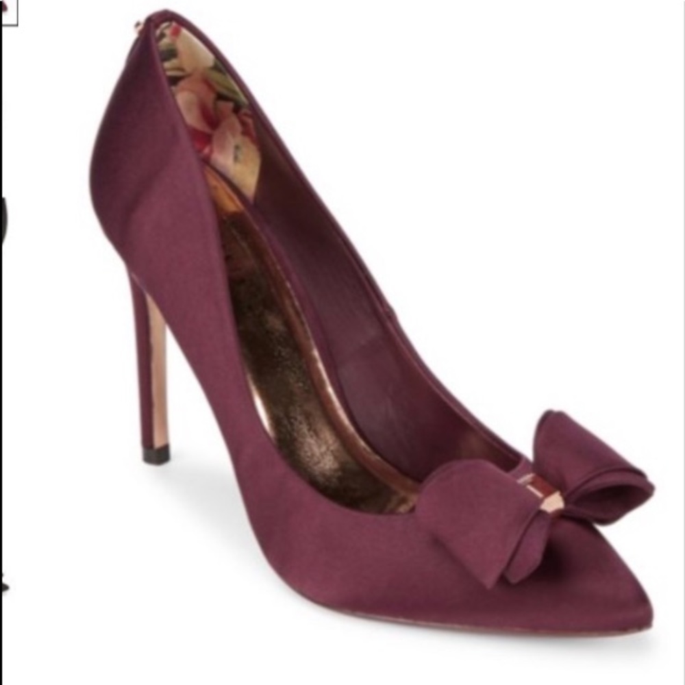 Ted Baker Azeline Satin Pumps